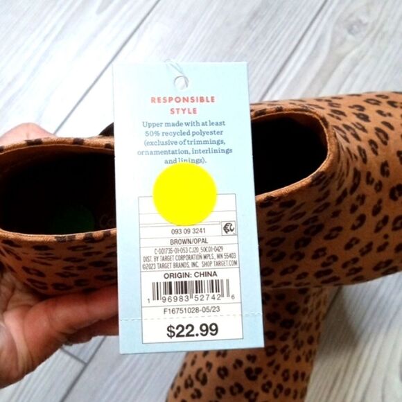 (31-3564) 🔥3/$20🔥 Cat & Jack Opal Boots Sz 5 - Picture 4 of 11